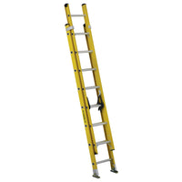 Featherlite 6900 Series 28' Industrial Heavy-Duty Fiberglass Extension Ladder-Max. Open Height: 25'