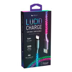Helix Lucid LED USB-A to USB-C Cable-Vibrant LED Cable