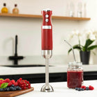 Westinghouse Retro 5 Speed Hand Blender - Red-7
