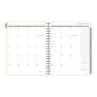 Cambridge 2026-27 Weekly/Monthly Planner - 11"x 9" - Trigon - Bilingual-This planner features a cover that can be customized for a personal touch, allowing you to add your own unique flair. To customize, simply insert your own cover page in the clear front sleeve