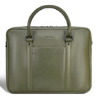 Champs - Onyx Collection Porte-documents en cuir - Khaki-Porte-documents CHAMPS Onyx Collection