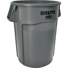 Brute Identity 44 Gallon Container - Grey-Brute container, Vented