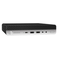 HP ProDesk 600 G4 Refurbished Mini Desktop Computer - Intel Core i5-8500T - 256 GB SSD - 16 GB RAM - Windows 11 Pro-Processor: Intel Core i5-8500T