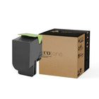 Ecotone 71B10K0 Lexmark  Remanufactured Toner Cartridge - Standard Yield - Black-Manufacturer: Nu-Tone Brand