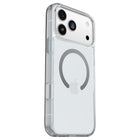 Otterbox Symmetry Clear MagSafe Case with Camera Control for iPhone 17 Pro Max - Clear with Blue Tint-Ultra-sleek design that flows with the lines of your phone