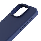 Blu Element - Coque MagSafe en silicone pour iPhone 16 Pro Max - Marine-Doublure en microfibre pour éviter les rayures