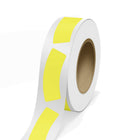 JAM Paper Standard Label Rolls - Bottle Neck Shaped - 1 3/16 x 3 1/4 - Neon Yellow - 125 Labels/Roll-Colour: Neon Yellow | Make your mail stand out with colourful shipping address labels.