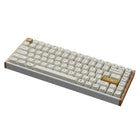 Keychron - K2 HE Interrupteur interchangeable RGB rétroéclairé châssis en aluminium - Interrupteur Nebula - Blanc (Édition Spéciale)-Disposition compacte à 75 % pour un espace de travail efficace et optimisé