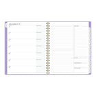 Cambridge 2026-27 Workstyle Focus Weekly/Monthly Planner - 11"x 9" - Purple - Bilingual-Page size: 11" H x 8-1/2" W