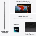 Apple iPad Pro 13" - Ultra Retina XDR Display - Wi-Fi - M5 Chip - 1 TB SSD - Silver-Unlock your iPad Pro, securely authenticate purchases, sign in to apps and more—all with just a glance