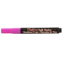 JAM Paper Marvy Uchida Liquid Chalk Markers Erasable Dustless - Fine Point - Hot Pink-These versatile Chalk Markers can be used on any non-porous surface such as: Whiteboards, Lightboards, Chalkboards, Windows, Windshields, and more!