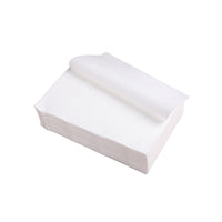Eco-Packaging Interfold Napkin - 6.75" x 4.5" - White - 6000 Pack-Ideal for restaurants, cafés, catering events, or office pantries