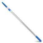 Gritt Commercial 6' Telescopic Pole - Aluminum, Adjustable - 3.5 - 6' length-Attaches effortlessly to tapered, threaded, and click/lock handles