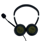 Spracht Over-the-Head Binaural Headset-Handy volume, speaker and mic mute controls on cord