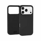 Blu Element Silicone Compatible with MagSafe Case for iPhone 17 Pro Max - Black-Microfibre lining to prevent scratches