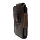 Ashlin Leather Catanzaro Universal Smart Phone Case for iPhone 5, 6, Samsung S4 - Dark Brown-Fits : Smart phones : iPhone 4,4S & iPhone 5,5c,5S, iPhone 6
