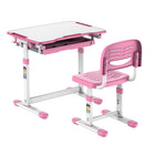 Mount-It! Kids Desk and Chair Set - Pink-10