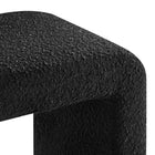 Modway Simba Boucle Fabric Waterfall Stool - Black-9