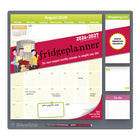 Blueline 17-Month Monthly Maxi Fridgeplanner Magnet Calendar - Aug 2026 to Dec 2027 - 14" H x 13 1/2" W - English-17 Months, August to December