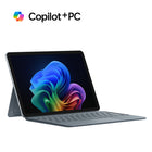 Microsoft Surface Pro 12" Copilot+ PC Tablet - Snapdragon X Plus - 512 GB SSD - 16 GB RAM - Ocean - Bilingual-Laptop Productivity - When paired with Surface Pro 12-inch Keyboard*, Surface Pro turns into a full thin and light Windows laptop with a comfortable typing and touchpad experience