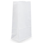 JAM Paper Sacs-repas en papier Kraft, petit format, 4,125 x 8 x 2,25 po, blanc, 500/paquet (690KRWHB)-Blanc