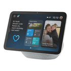 Amazon Echo Show 8  Smart Hub with 8.7" Display includes Alexa+, Glacier White-Content sounds incredible: Stream music or watch shows on Prime Video, Netflix, and more. All with room-filling spatial audio, crisper vocals, wider sound stage, and up to 2x bass versus Echo Show 8 (2023 release)