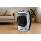 Royal Sovereign HCE-170 Compact Ceramic Oscillating Heater - Grey-Automatic Temperature Control