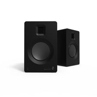 Kanto TUK Powered Bluetooth Speaker with Headphone Out - USB DAC - Dedicated Phono Pre-amp - Matte Black-TUK utilizes high-performance AMT tweeters to deliver brighter, more accurate highs