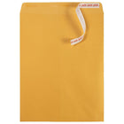 Jam Paper Open End Catalog Recycled Envelopes with Peel and Seal Closure - 12" H x 15 1/2" W - Brown Kraft - 50 Pack-Envelopes feature a self-adhesive strip for quick and easy closure
