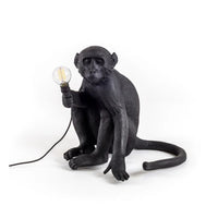 Plata Import Monkey Sitting Table Lamp-Lamp holder E26 x 1 (40W)
