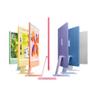 Apple iMac 24" - M4 Chip - 10 Core GPU - 256 GB SSD - 16 GB RAM - Blue - French-Immersive display: The 24-inch 4.5K Retina display features 500 nits of brightness and supports up to one billion colours.