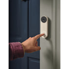 Google Nest Wired Doorbell (3rd Gen) - Linen-Alerts come with zoomed-in video previews, so you can instantly see what happened. If you need to see more, check out your video history(Google Home Premium subscription required) .