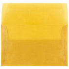 JAM Paper - Enveloppes d'invitation A10 en vélin translucide - 6 po x 9,5 po - Or - paquet de 25 (PACV867)-Quantité : 25 enveloppes par paquet