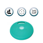 Bouncyband - Coussin sensoriel portable Wiggle Seat, vert-Le disque ergonomique permet au corps de se stabiliser, améliorant ainsi la posture et la force du tronc