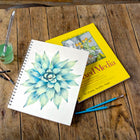 Strathmore 300 Series Mixed Media Pads, 9" x 12", 40 Sheets-Wire bound paper pad
