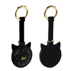 Laut Lollipop Salem for Apple Airtag - Black-Hey there are all you cool cats and kittens, this AirTag case is for you!