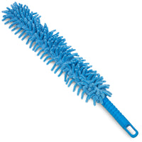 Gritt Commercial 22" Flexible Wand Duster with Microfiber and Chenille Sleeve - 2 Pack-Sleeves are machine washable