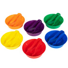 edxeducation Sorting Bowls & Tweezers - Set of 12 - 6 Colours-A VERSATILE EARLY MATH RESOURCE -- This set is ideal for addition, subtraction and counting lessons. Shop our manipulatives: Aquatic Counters (sold separately) and Fruit Counters (sold separately).