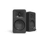 Kanto 100W Reference Desktop Speakers with USB-C, RCA and Bluetooth 5.0 - Matte Black - 2 Pack-3" Paper Cone Drivers (Magnetically Shielded)