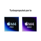 Apple - Portatif MacBook Pro 14 po - M4 Pro - 14 cœurs - SSD 1 To - Mémoire unifiée 24 Go - Argent - Anglais-Jusqu’à 22 heures d’autonomie: Qu’il soit branché ou non, MacBook Pro 14 po livre toujours les mêmes performances exceptionnelles