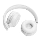 JBL Tune 520BT Wireless On-Ear Headphones - White-Ask Siri or Hey Google