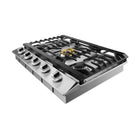 Fotile Tri-Ring Series Stainless Steel Gas Cooktop - 30"-Easy to Clean