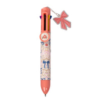 Pep Rally - Stylo de couleur 8-en-1 Bonjour Bestie - 0.7mm - Encre assortie - boucles-Stylo à bille 8-en-1 multicolore
