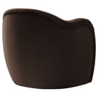 Modway Compose Performance Velvet Accent Chair - Chocolate Brown-Non-Marking Floor Glides