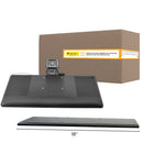 Intekview Ultimum Keyboard Tray - 25" x 10" - Ambidextrous - 18" Rails-Lever-free height adjustment 