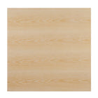 Modway Verne 35" Square Dining Table - Gold Natural-Polished Gold Metal Pedestal Base