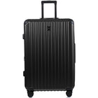 CHAMPS Element  3-Piece Expandable Hardside Luggage Set - Black-TSA locks on all 3 pcs