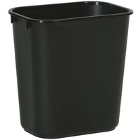 Rubbermaid Deskside Wastebasket - Small - 13 L - 11.4" L x 8.2" W x 12.1" H-Desk side container