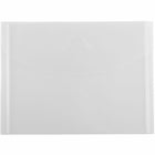 JAM Paper Plastic Envelopes with Tuck Flap Closure - Booklet - 5.5" x 7.375" - Clear - 12 Pack -Colour: Clear