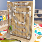 Flash Furniture Bright Beginnings Commercial Grade 80 Piece Pipe Builder Set for Modular STEAM Wall Systems-80 Pieces for Endless Configurations and Hours of Fun